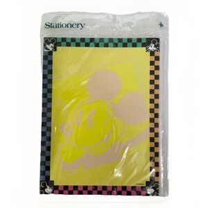 Disney Mickey Mouse Stationery Set Sealed Vintage Gibson 90s 30 Sheets NEW! NOS